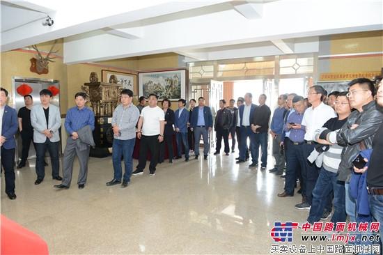 長島縣委組織部一行來賓參觀考察方圓集團