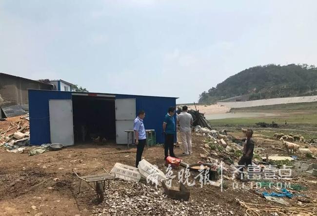 長島多部門聯(lián)合執(zhí)法，拆除違建1000余平方米