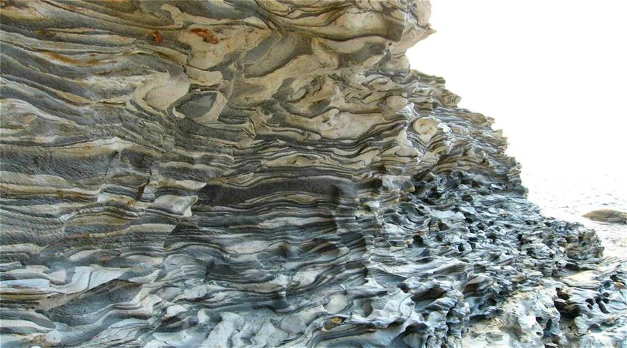 長(zhǎng)島彩石回廊景觀實(shí)景