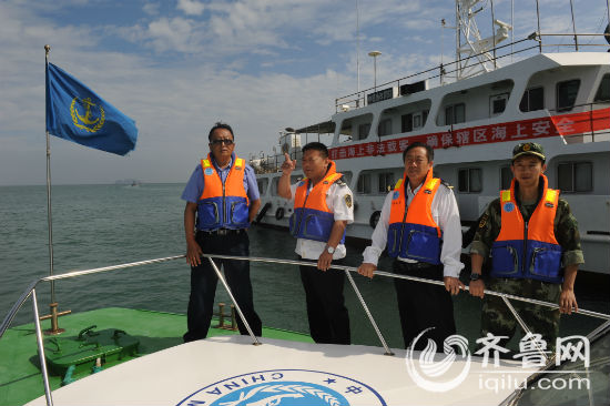 6月4日，長(zhǎng)島多部門(mén)聯(lián)合進(jìn)行海上巡查